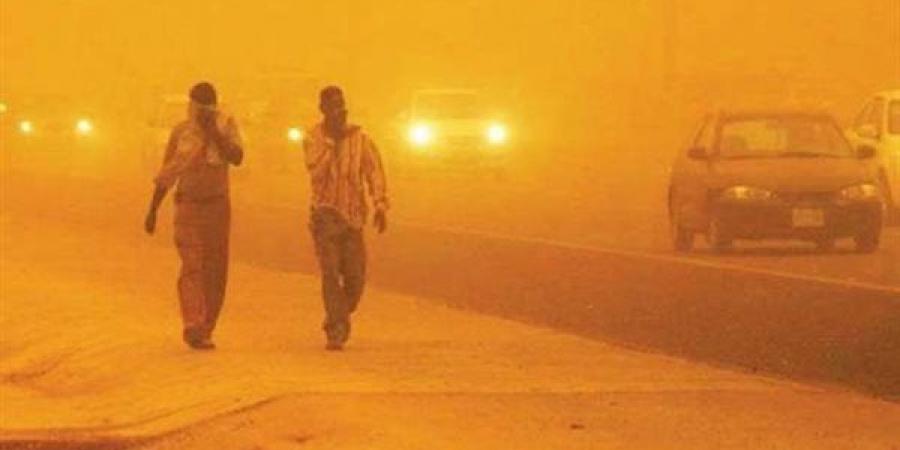 حالة الطقس اليوم، رمال وأتربة قادمة من السودان