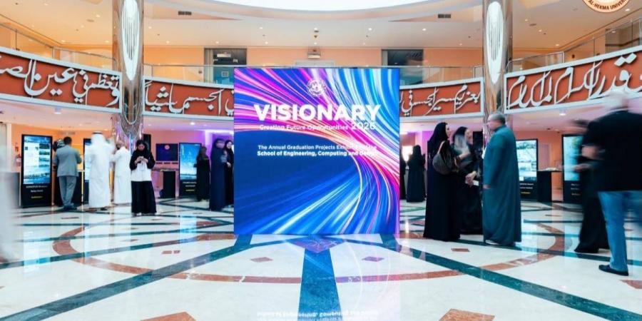 جامعة دار الحكمة تختتم معرض Visionary 2026 بمشاريع ابتكارية لخريجات كلية الهندسة والحاسبات والتصاميم - ترند نيوز