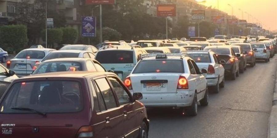 حالة المرور اليوم، كثافات بالمحاور الرئيسية ودائري المنيب وكورنيش النيل