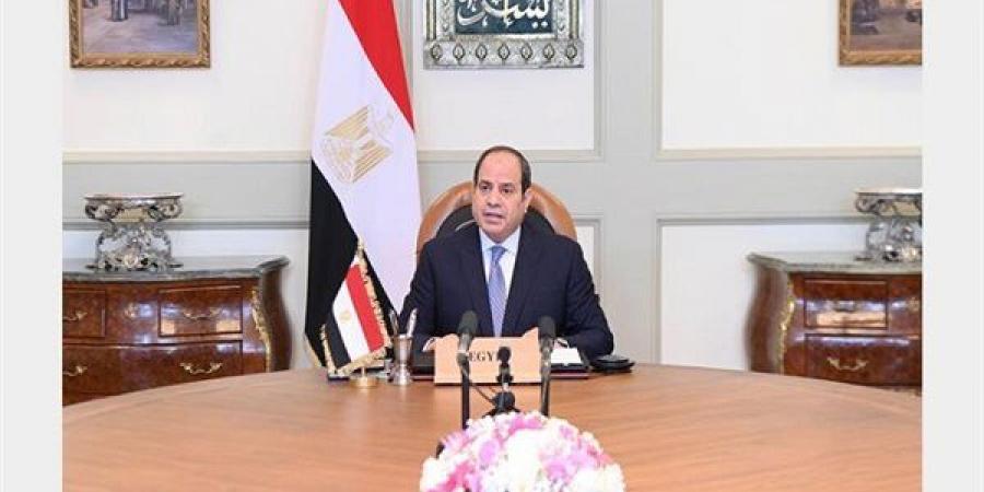 السيسي يؤكد أهمية تضافر الجهود للتوصل إلى حلول سياسية لأزمة المنطقة وتجنب التصعيد