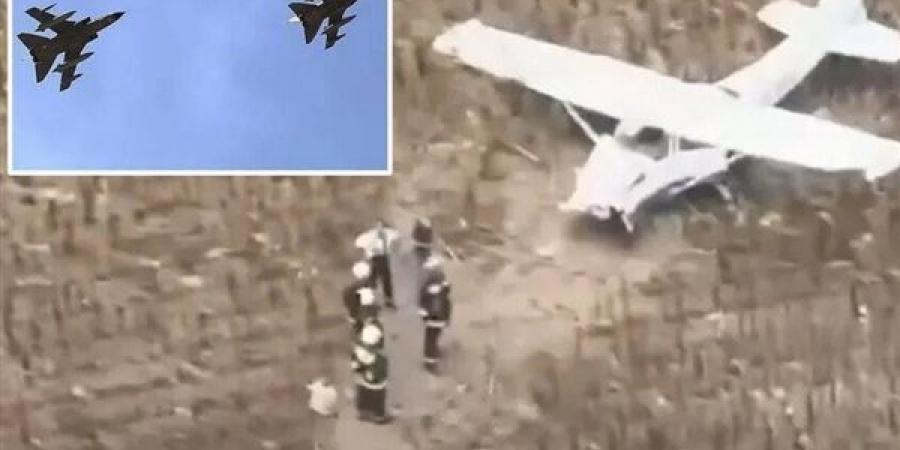 القوات الجوية المجرية تتصدى لشاب سرق طائرة وحلق بها فوق منشأة نووية