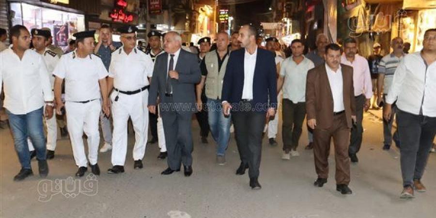 مدير أمن بني سويف يقود حملة موسعة لرفع الإشغالات من الشوارع والميادين