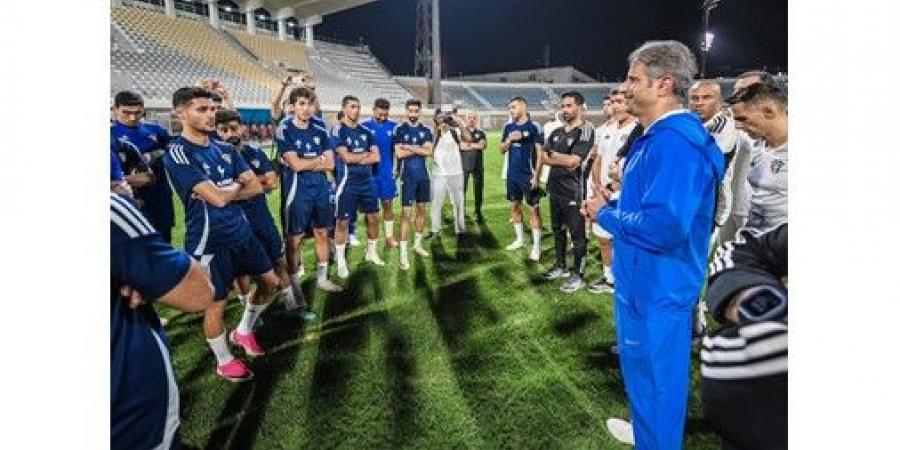 الجلاهمة حضر تدريبات المنتخب