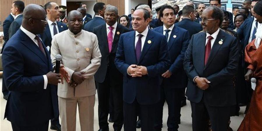 21 صورة ترصد حصاد يوم مصري أفريقي بمدينة العلمين الجديدة