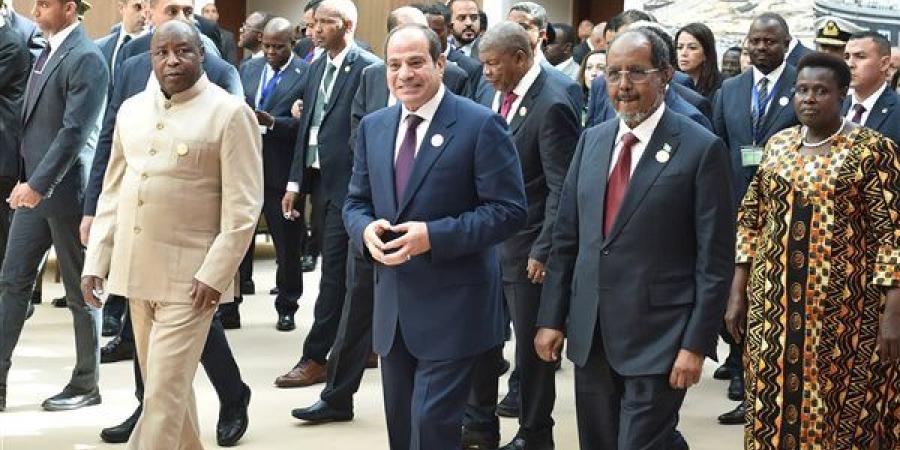 السيسي يطالب بتحويل تطلعات القارة الأفريقية وطموحات شعوبها إلى إنجازات ملموسة