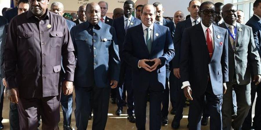 نشاط مكثف للرئيس السيسي اليوم في العلمين (صور)