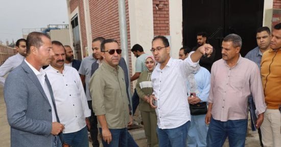 محافظ المنوفية يطلق التشغيل التجريبى لمحطة معالجة صرف صحى الغورى