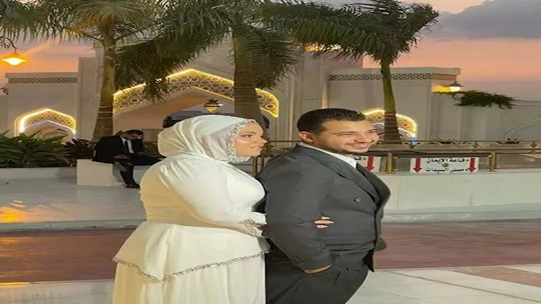 اللقطات الأولى من عقد قران نجل إبراهيم حسن (صور)