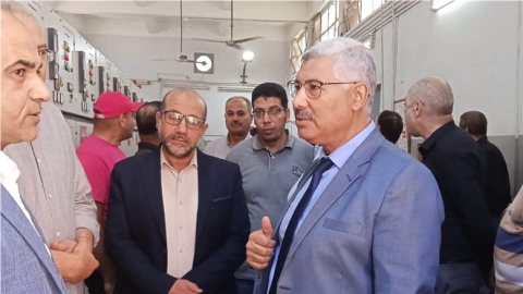 رئيس «جنوب الدلتا» للكهرباء يوجه بدراسة توسعة لوحة توزيع السنطة وتطوير فرع سمنود