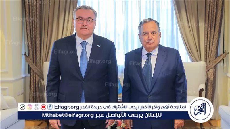 فهمي يبحث مع وزير خارجية كازاخستان تعزيز العلاقات العربية الكازاخستانية