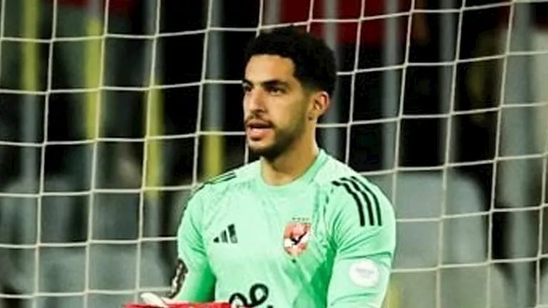 مصطفي شوبير خارج حسابات الاهلي في مباراة العودة ضد كيتارا الأوغندي