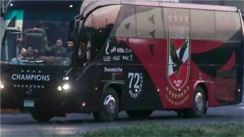 الأهلي يحدد موعد وصول حافلته إلى استاد القاهرة قبل مواجهة الزمالك