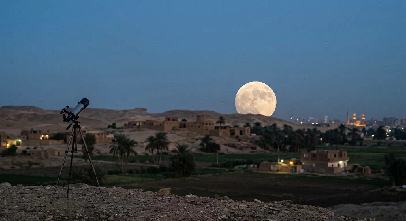«قمر الصيد» في سماء مصر.. موعد اكتمال البدر وأفضل طرق مشاهدته