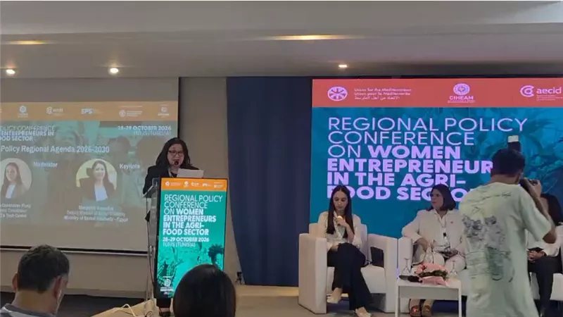 التضامن تستعرض التجربة المصرية في تمكين رائدات الأعمال بالقطاع الزراعي بتونس.