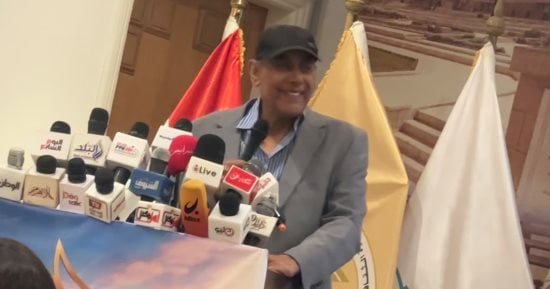 أحمد بدير: فخور بمهرجان شرم الشيخ وسعيد بتكريمى بدرع سميحة أيوب