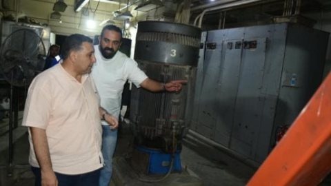 رئيس "مياه القناة" يتابع الحالة الفنية لمحطة رفع صرف صحي بورسعيد بالإسماعيلية