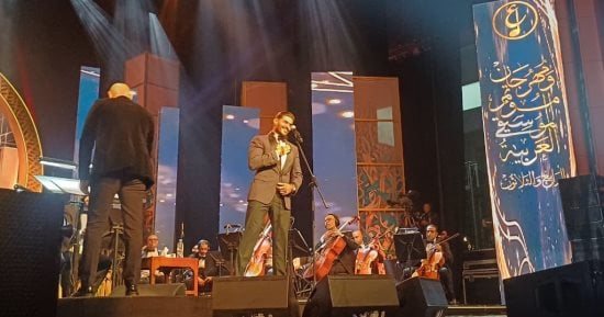 خالد سليم يتألق بأغانى العندليب وفيروز فى حفل مهرجان الموسيقى العربية