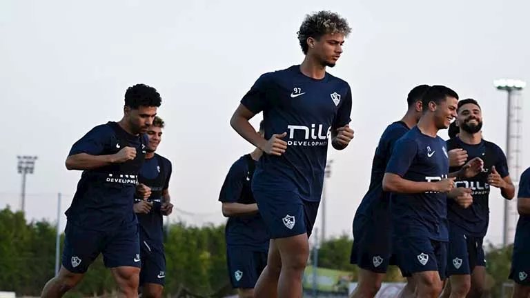 تفاصيل مران الزمالك الأخير في رواندا قبل مواجهة الجيش