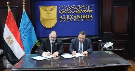 مذكرة تفاهم بين جامعتى الإسكندرية وبنسلفانيا ستيت هاريسبرج الأمريكية لتعزيز الشراكة البحثية