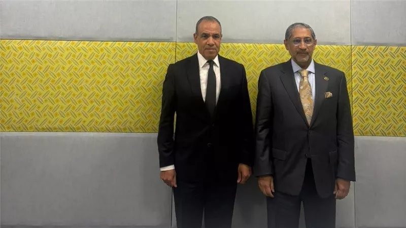 وزير الخارجية يلتقي رئيس المصرف العربي للتنمية الاقتصادية في إفريقيا